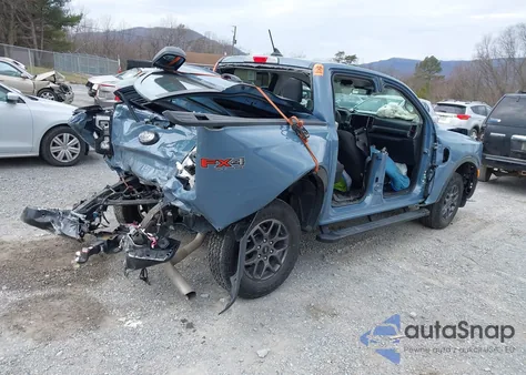 2024 Ford Ranger Xlt z USA, uszkodzony, nr VIN 1FTER4HH0RLE22424